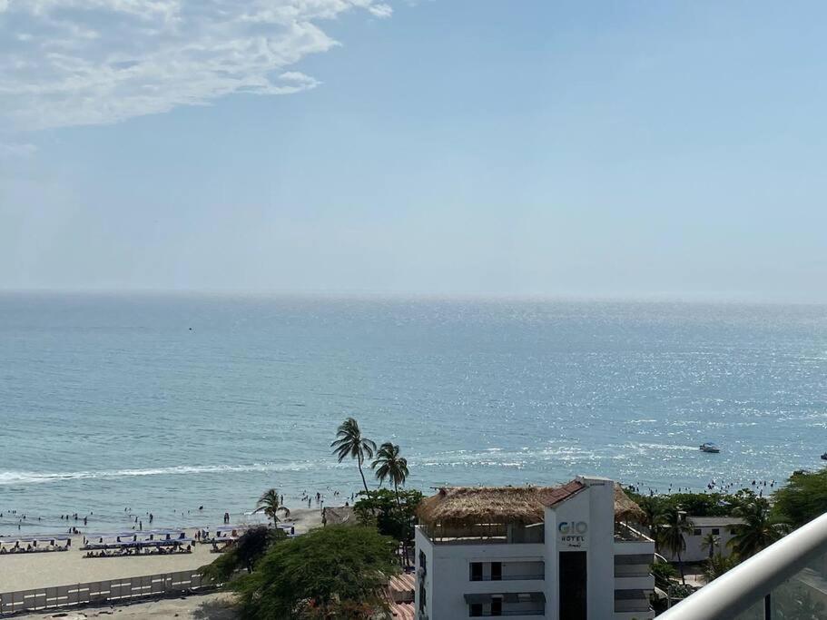 Magnifico Apartamento Con Vista Y Salida Al Mar Santa Marta Dış mekan fotoğraf