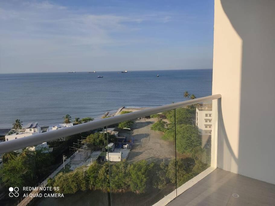 Magnifico Apartamento Con Vista Y Salida Al Mar Santa Marta Dış mekan fotoğraf