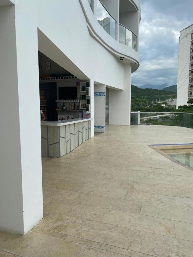 Magnifico Apartamento Con Vista Y Salida Al Mar Santa Marta Dış mekan fotoğraf